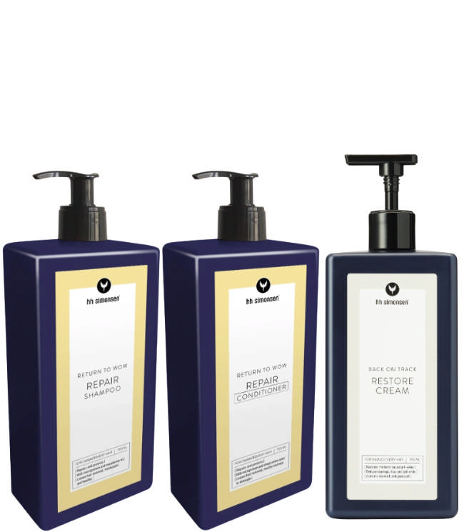 HH Simonsen Repair and Restore Trio, 3x 700 ml.